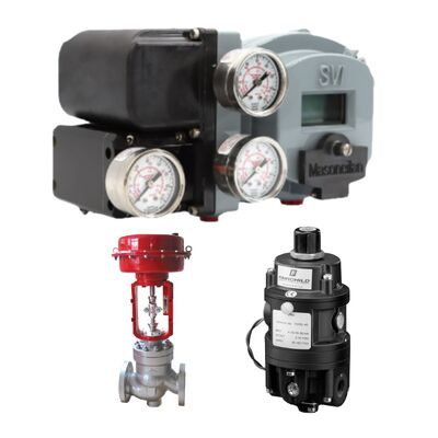 Fairchild T5700 sensor neumático controlado electrónicamente y Masoneilan SVI2AP/SVI II serie SVI2AP-21123111 posicionador de válvula (con pantalla LCD), nuevo, en stock.