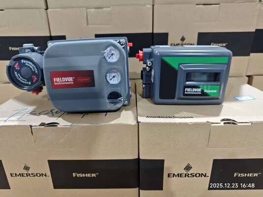 Industria del petróleo y el gas Posicionador y válvula de control neumático Samson Fish-er DVC2000 DVC6200 3661 y válvula de disparo 377