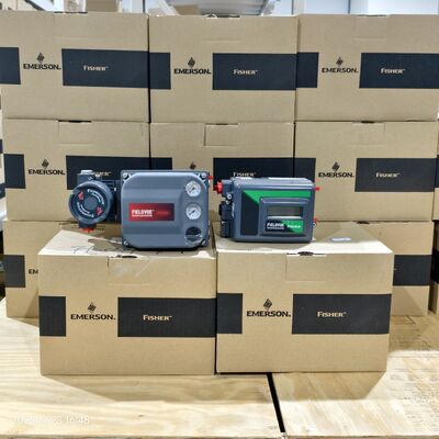 Posicionador y válvula de control neumático Samson para la industria del petróleo y el gas Fisher DVC2000 DVC6200 3661 y válvula de disparo 377