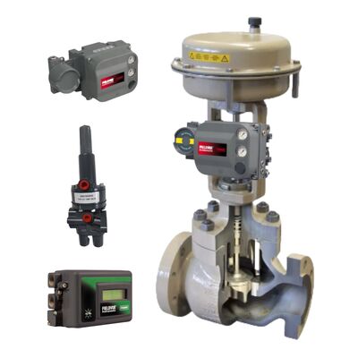 Industria del petróleo y el gas Posicionador y válvula de control neumático Samson Fish-er DVC2000 DVC6200 3661 y válvula de disparo 377