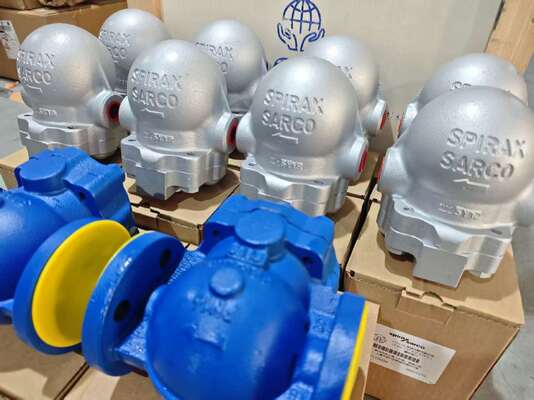 Nueva Conexión Brida FT14X FT14 Conexión Roscada FTGS14 SPIRAX SARCO Trampa de Vapor con Flotador de Bolas DN15 a DN50 PN16 en Equipos Montados sobre Patines