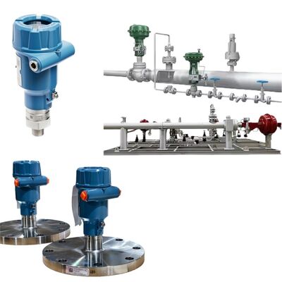 New Measurement Range 30m Flanged Connection Rosemount 3408 Level Transmitter Non-Contacting Radar for Pipe 
