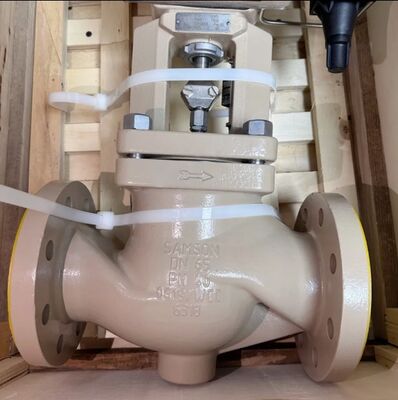 SAMSON 3241 Industrial Threaded Seat Pneumatic Globe Valve SAMSON 3756 Volume Booster