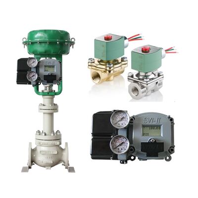 ASCO Solenoid Spool Valves and Masoneilan SVI II Svi2 Digital Valve Positioner Smart Valve Controller