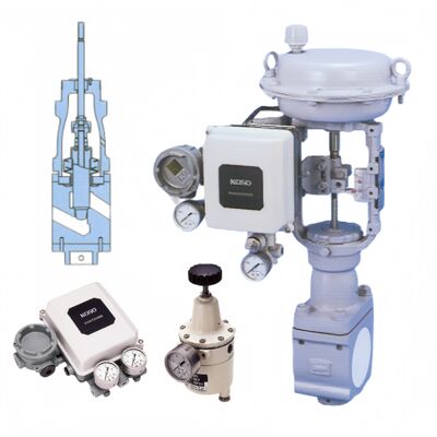 KOSO 500R Resistente a ácidos válvula de globo central térmica de energía petroquímica control de flujo medio ácido