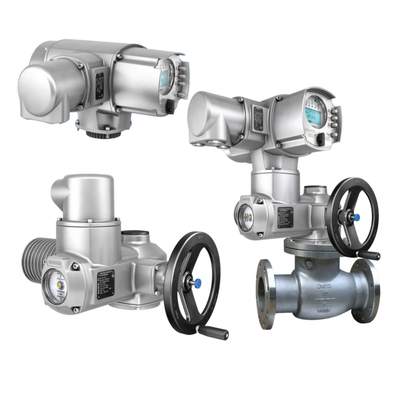 Chinese Globe Gate Valve Body AUMA SA Multi-turn Electric Control Valve Actuators with AC Actuators Control Unit