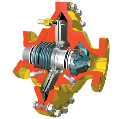 Regulador de reducción de presión de tipo FL MFL BFL Compacto Tartarini Regulador de presión de gas industrial para gas natural