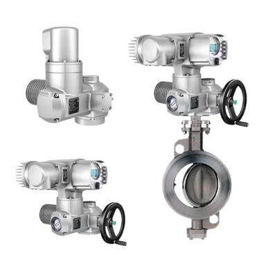 Nuevo actuador SA Rango de par de 10 Nm a 32 000 Nm Actuador de válvula eléctrica AUMA SA16.2-F16 Actuador multigiro y válvula de mariposa Keystone