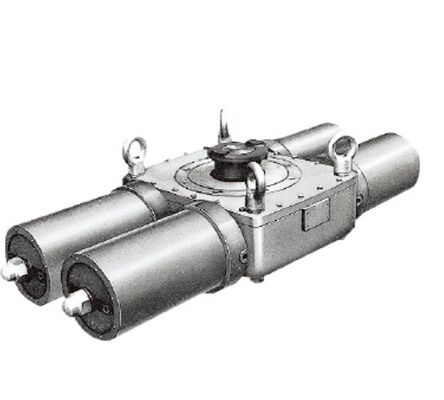 Válvulas de bola resistentes a ácidos KOSO 301R con actuadores de cilindro neumático 6300RB Control Petro