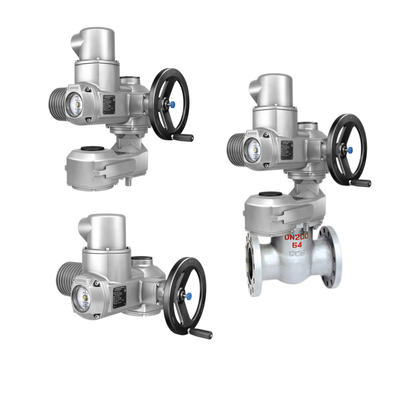 Chinese Gate Valve Body AUMA SA Multi-turn Electric Control Valve Actuators with GST Spur Gearboxes
