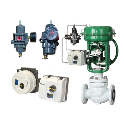 Me-tso Valmet Neles ND7000 Series Smart Valve Controller Positioner with Fisher 67C Series Pressure Regulator