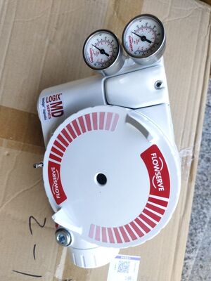 Chinese Control Valve Flowserve Logix 3200 Series 3200MD-28-D6-E-04-40-0G-00 Valve Psotitioner with Asco 342A SST air Regulator
