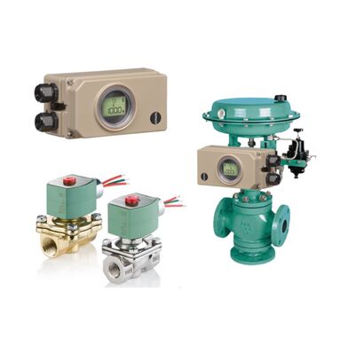 Válvulas Solenoides ASCO y Posicionador de Válvula Electroneumático Samson 3730-5 con Comunicación FOUNDATION Fieldbus