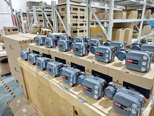 Relé Fisher 377 y componente de control neumático industrial Fisher DVC6200 DVC6200 SIS para plantas químicas de petróleo y gas