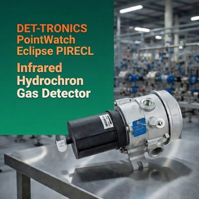 DET-TRONICS PointWatch Eclipse PIRECL Detector de gases infrarrojos Detector de fugas de gas combustible de hidrocarburos Sensor de gas industrial