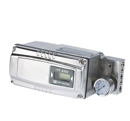 Válvula de control con camisa de fuelle serie CBC NEWAY con posicionador YTC 3350 para uso químico