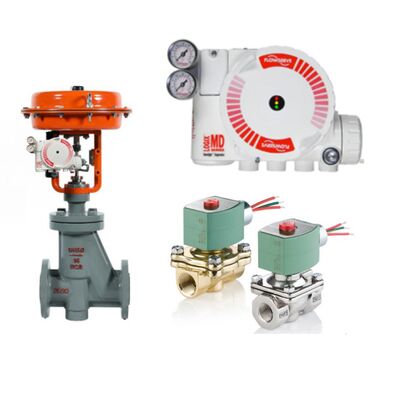 Posicionador Digital de Válvulas Flowserve Logix 3200MD HART Inteligente con Válvulas Solenoides ASCO