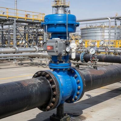 El control de las válvulas de control de pequeño diámetro