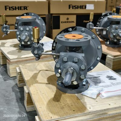 Fisher Regulator 1190 Válvula de inertización de gas de baja presión Válvula reductora de presión operada por piloto para montaje en patín