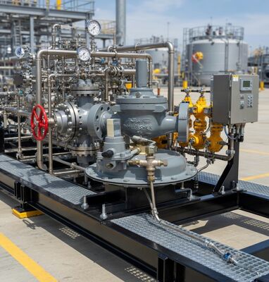 Dispositivo chino de fijación de precios con reguladores de presión EMERSON Fisher 1098-EGR y 1098H-EGR con piloto para el control del flujo de gas