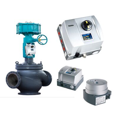Válvula de control de tres vías de gran diámetro Chongqing Chuanyi con posicionador de válvula inteligente serie Valmet Neles ND9000