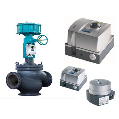 Válvula de control de tres vías de gran diámetro Chongqing Chuanyi con posicionador de válvula inteligente serie Valmet Neles ND9000