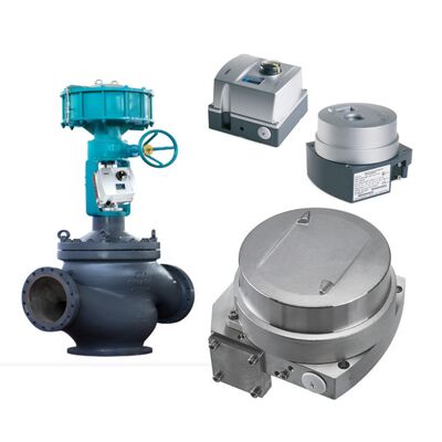 Válvula de control de tres vías de gran diámetro Chongqing Chuanyi con posicionador de válvula inteligente serie Valmet Neles ND9000