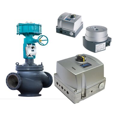 Válvula de control de tres vías de gran diámetro Chongqing Chuanyi con posicionador de válvula inteligente serie Valmet Neles ND9000