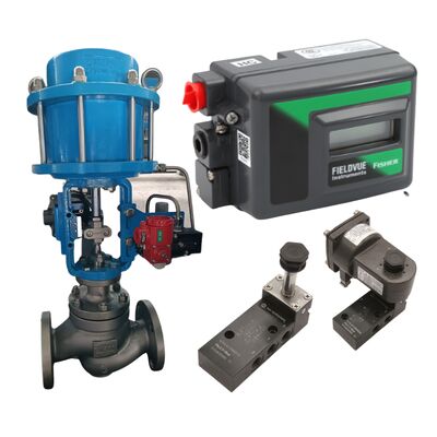 Brand New, Original, And In-stock: Norgren 6215/6215l Straight-through 3/2 & 5/2 Explosion-proof Ball Valves, Paired With Fisher Dvc2000 Digital Positioners. These Are Oem Products Backed By A 1-year