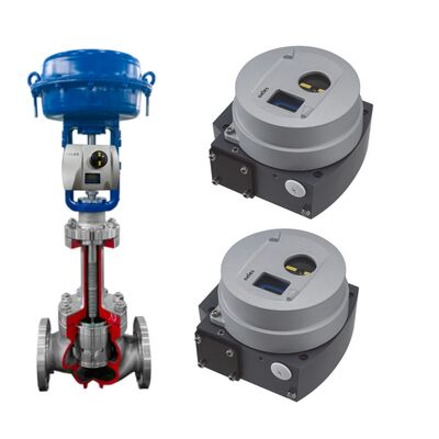 Supcon LN85W Bellows válvula de control sellada con Valmet Neles ND9000 serie de posicionador de válvula digital inteligente