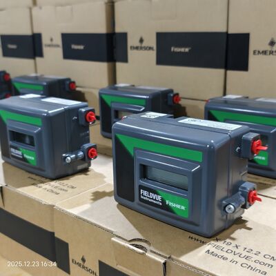 Válvula de Control Neumático China con Posicionador de Válvula Fisher DVC2000 y Regulador con Filtro 67CFR-226/237/239/600/601 en Stock