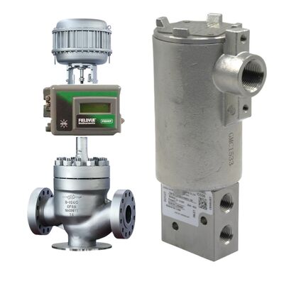 Fabricante chino de válvulas de control industriales; posicionadores de la serie Fisher DVC2000 FIELDVUE; instalación y puesta en marcha de dispositivos de protocolo HART y válvulas solenoides de la serie IMI Norgren 6313