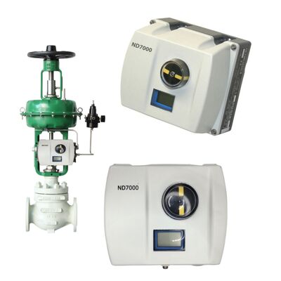 Válvula de control neumática de asiento simple Lanlin con posicionador inteligente de la serie Valmet Me-tso Neles ND7000