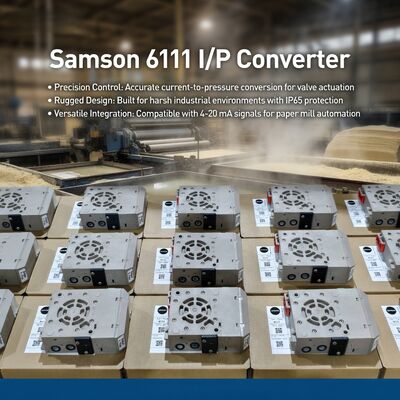 Convertidor I/P SAMSON 6111 Convertidor Electroneumático Convertidor de Señal de Corriente a Presión