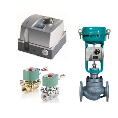 Válvula de control china de Chuanyi con Valmet Neles ND9000 serie posicionador de válvula inteligente con válvula de solenoide ASCO
