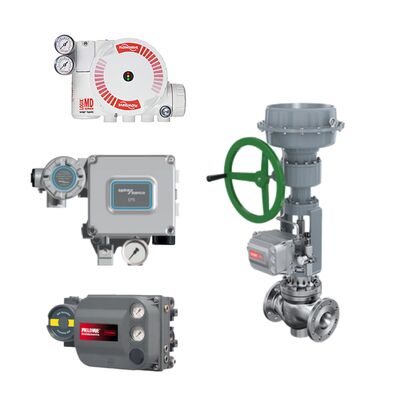 Controlador neumático Spirax Sarco EP6 y Flowserve 3200MD Posicionador de válvula neumática Fisher digital de alto rendimiento DVC2000 DVC6200