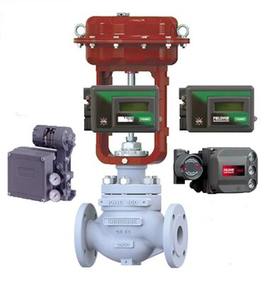 Controlador neumático Spirax Sarco EP6 y Flowserve 3200MD Posicionador de válvula neumática Fisher digital de alto rendimiento DVC2000 DVC6200