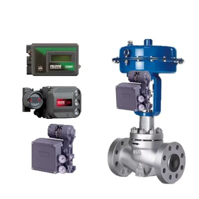 Controlador neumático Spirax Sarco EP6 y Flowserve 3200MD Posicionador de válvula neumática Fisher digital de alto rendimiento DVC2000 DVC6200