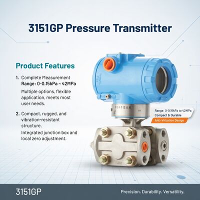 Transmisor de presión digital inteligente HART con rosca OEM SAIC 3151TG 3151GP 3151AP 1151GP 1151AP China