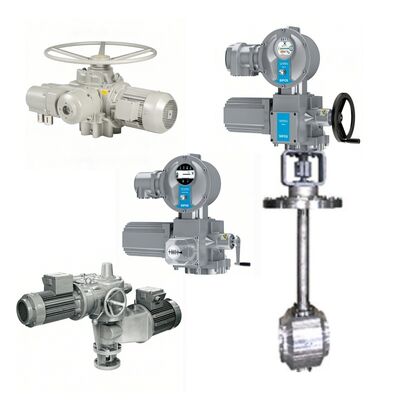 Actuador eléctrico SIPOS SEVEN HiMod 2SA78 Válvula de mariposa KOSO 740E Control de tuberías industriales