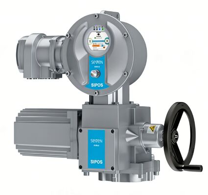 Válvula de control guiada por manguito KOSO 510D con posicionador EP800 y regulador de filtro PRF300 para tuberías industriales de gas y petróleo
