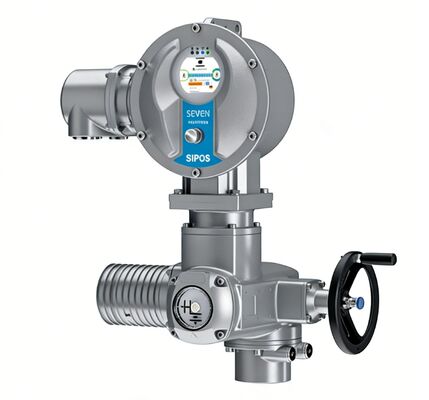 Válvula de control guiada por manguito KOSO 510D con posicionador EP800 y regulador de filtro PRF300 para tuberías industriales de gas y petróleo