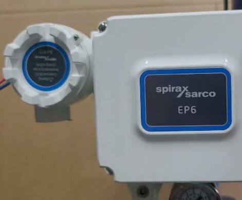 New Pneumatic AZBIL Control Valve and Electro-Pneumatic Positioner Spiraxsarco EP6SLS1-A and Masoneilan SVI2 SVI3