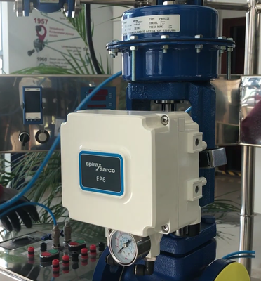 New Pneumatic AZBIL Control Valve and Electro-Pneumatic Positioner Spiraxsarco EP6SLS1-A and Masoneilan SVI2 SVI3