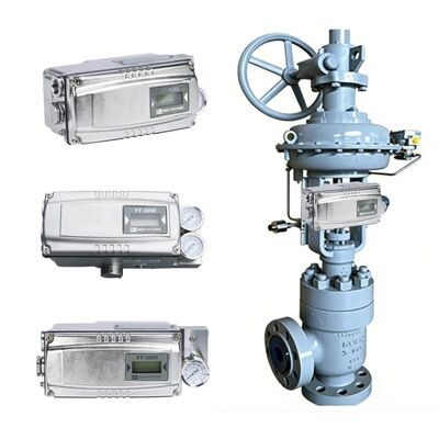 KOSO 511GH 520D Control de fluido de posición YTC controlador de válvula de ángulo guiado con manga