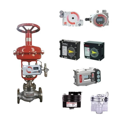 Válvula de control de bola china con Positoner Logix 3800 PMV D3 PMV P5/EP5 F5 520MD 3200MD 420 y YT-325 Refuerzo en stock