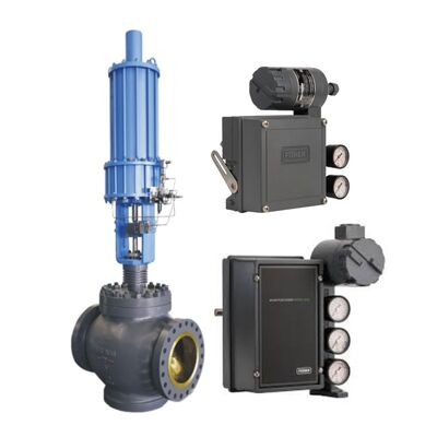 Posicionador de válvulas rotativas electro neumáticas IP66 Controlador de válvulas a prueba de explosión