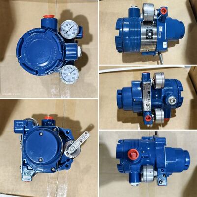 Válvula de control china con posicionador de válvulas de Azbil / Yamatake AVP302 AVP307 y regulador de filtros Fisher 67DFR-24 ((67DF-2343-753218)