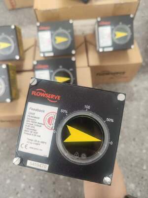 Válvula de Control China Flowserve PMV P4/P5 Posicionador Neumático PMV EP5 y Caja de Interruptores F5-NAM y Actuador Neles/VALMET/MESTO B1