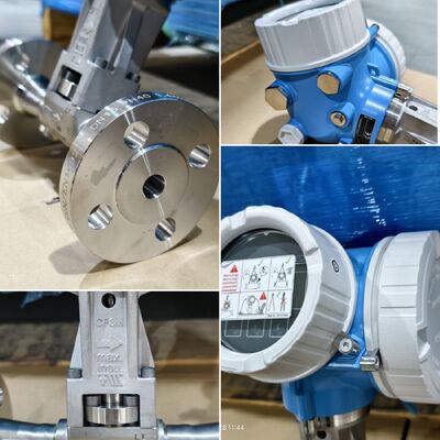 Medidor de flujo de masa líquida de vapor de gas industrial Endress Hauser Proline Prowirl F 200 E+H Medidor de flujo de vórtice
